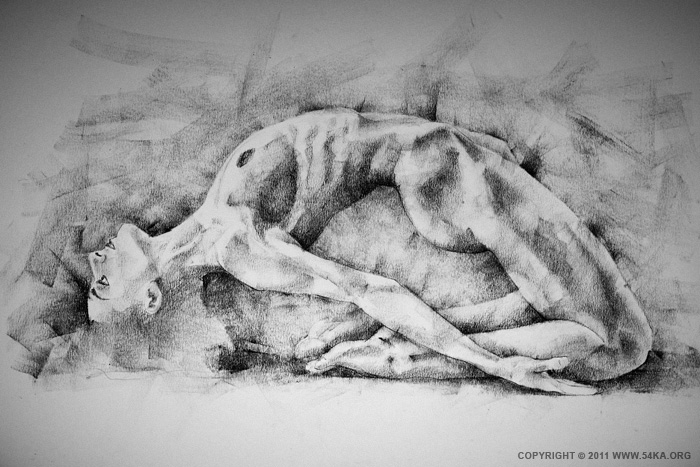 0015 :: SketchBook Page 6 :: view all figure drawing featured charcoal art  :: Figure Drawing Female Image charcoal Body Sketch study Pose pencil Human Body