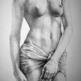 SketchBook Page 35 – The Female Pencil Drawing