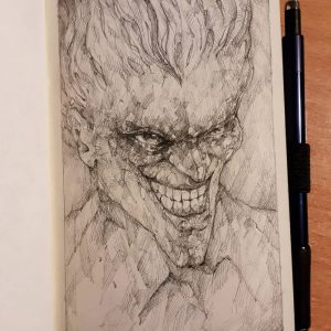 The Joker – Quick pencil sketch